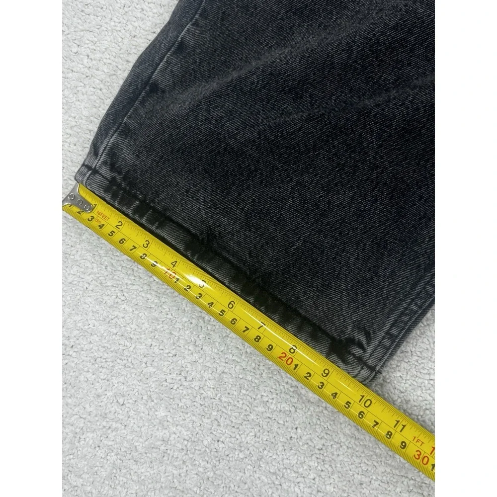 Vintage Levi's Shorts Mens 30 454 Washed Black Denim Jorts 100% Cotton 90s EUC